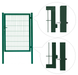 Калитка Заграда из сварной 3Д сетки зеленый 6005